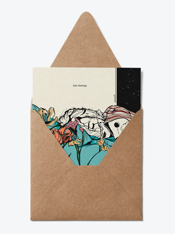 Feel Better Soon Card – 3AM Feelings