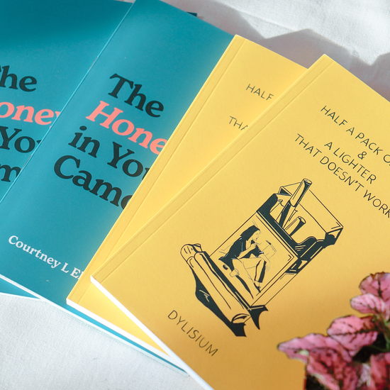 Buy and read lesbian poetry books by Courtney L Ellis Illustrations. Half a pack of Cigs and a lighter that doesn't work by Dylisium. The Honey in your camomile Zine. LGBTQ+ Poetry. Womens Poetry