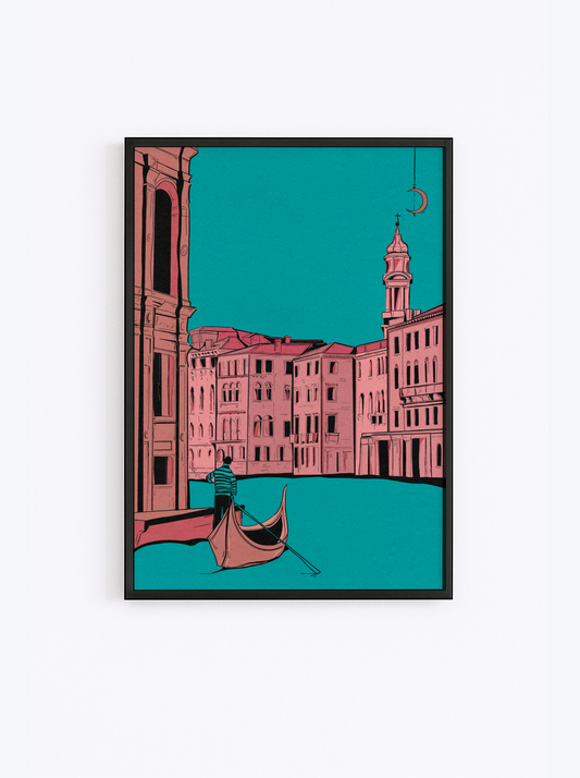 Italian Vibes – Venice Queer Cityscape Fine Art Print