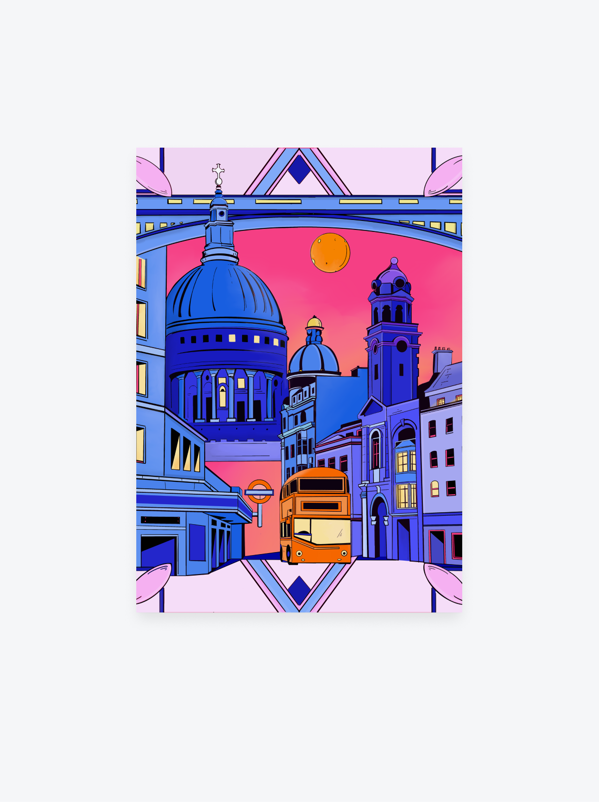 London Heat – Queer London Cityscape Fine Art Print