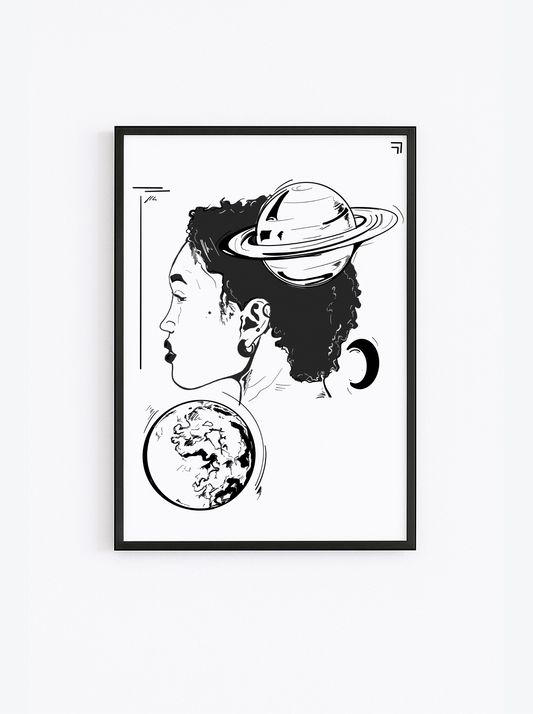 Shy Like a Cancer – Cancerian Astrology Fine Art Print